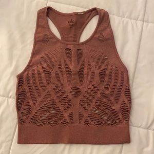 Alo Yoga Distressed Tank